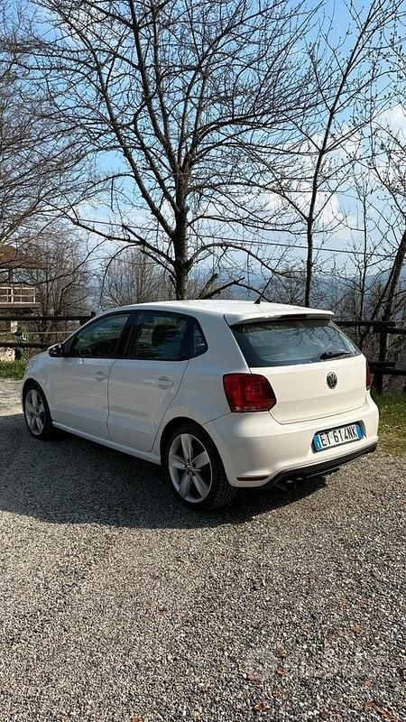 Usata VW Polo 75 CV (55 kW) 2014 Bianco Berlina
