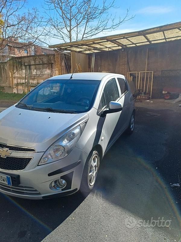 Usata Chevrolet Spark 68 CV (50 kW) 2012 Grigio Utilitaria