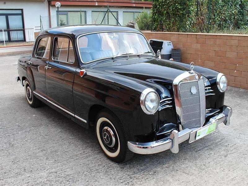 Usata Mercedes 180 68 CV (50 kW) 1958 Nero Berlina