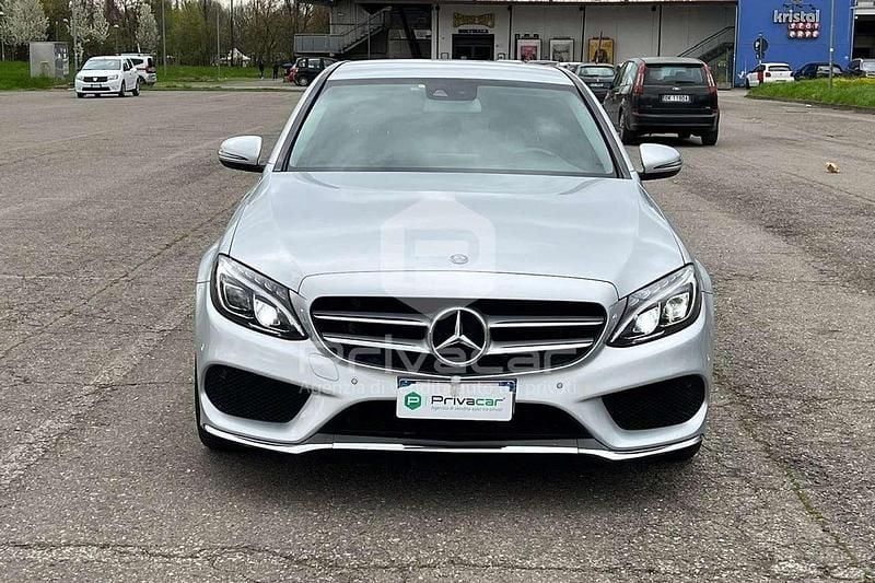 Usata Mercedes C220 Premium Plus 170 CV (125 kW) 2016 Grigio Berlina
