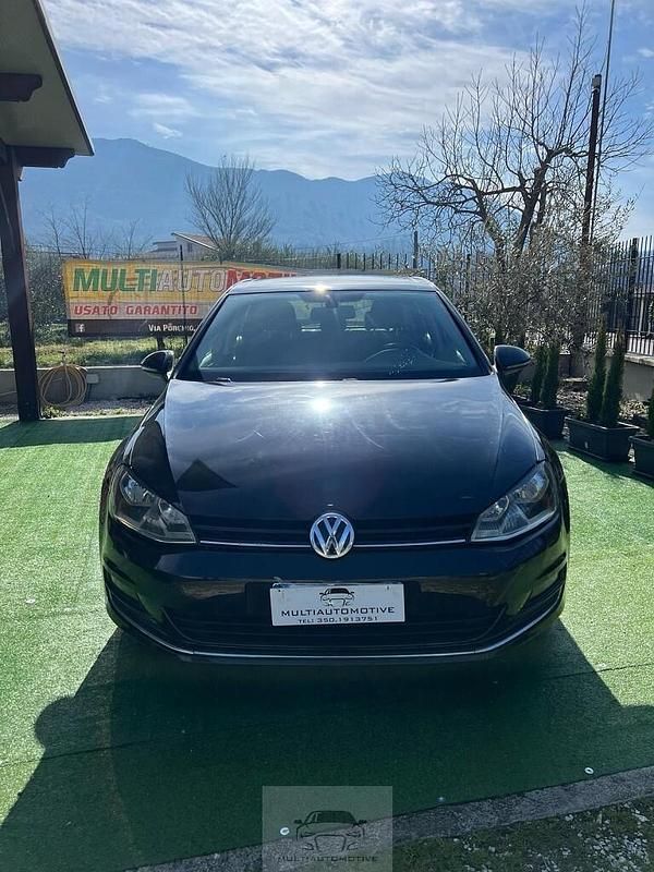 Usata VW Golf VII 105 CV (77 kW) 2014 Nero Utilitaria