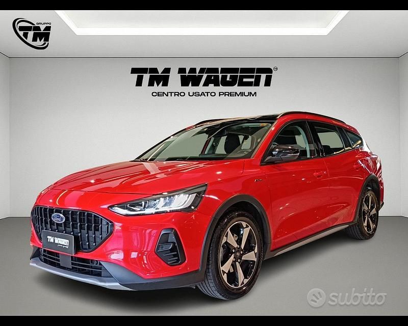 Usata Ford Focus Active 125 CV (91 kW) 2022 Rosso Station wagon