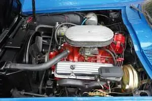 Usata Chevrolet Corvette Stingray 250 CV (183 kW) 1964 Blu Cabrio