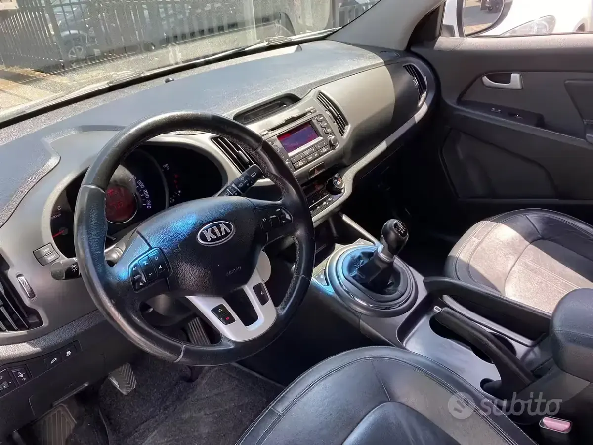 Usata Kia Sportage Active 116 CV (85 kW) 2013 Bianco SUV