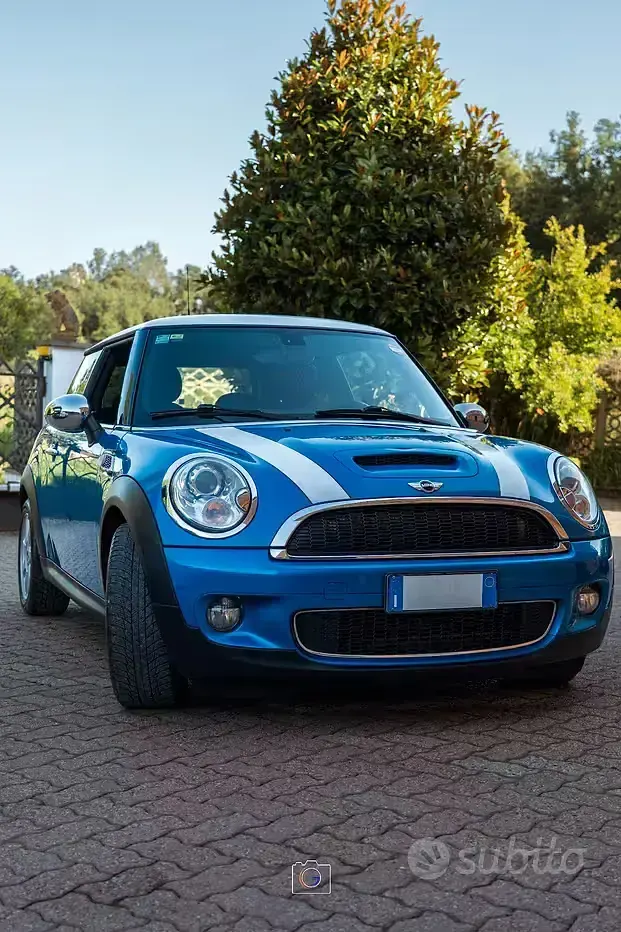 Usata Mini Cooper S 184 CV (135 kW) 2010 Blu Utilitaria