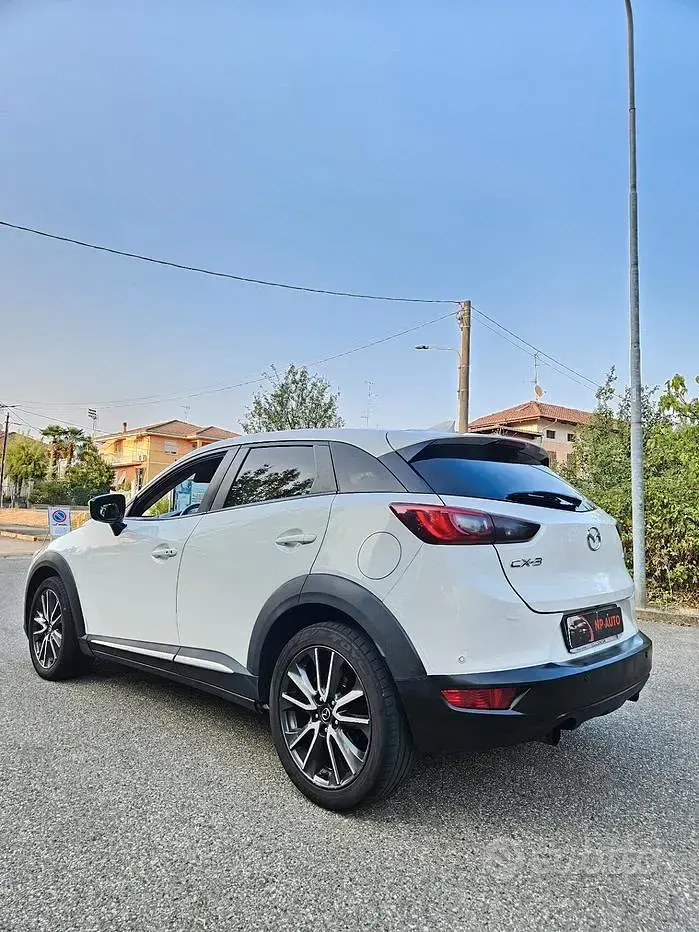 Usata Mazda CX-3 Exceed 105 CV (77 kW) 2016 Bianco SUV