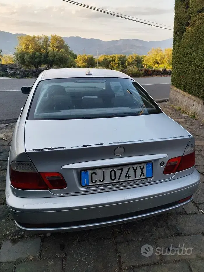 Usata BMW 320 M Sport 150 CV (110 kW) 2003 Argento Coupé