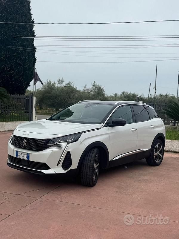Usata Peugeot 3008 131 CV (96 kW) 2021 Bianco SUV