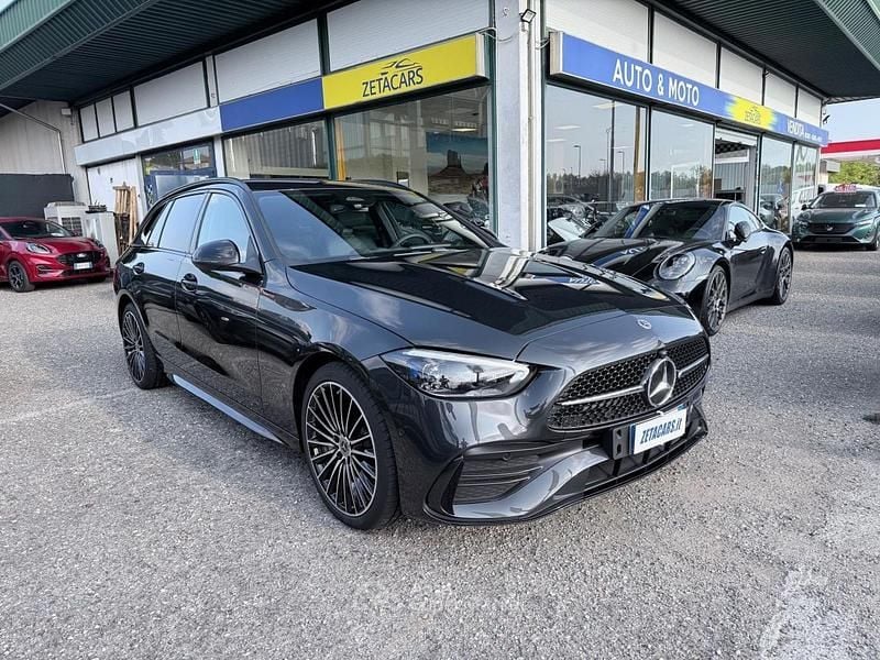 Grigio Nuova 2025 Mercedes C220 AMG Line Premium Plus Station wagon | 49.900 € (Buon prezzo) - Immagine 1/4