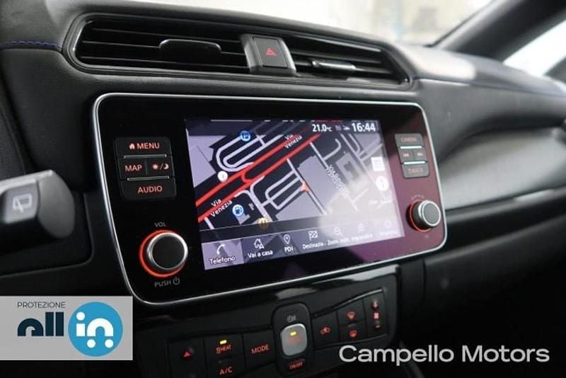 Usata Nissan Leaf Tekna 160 kW (218 CV) 2021 Bianco Utilitaria