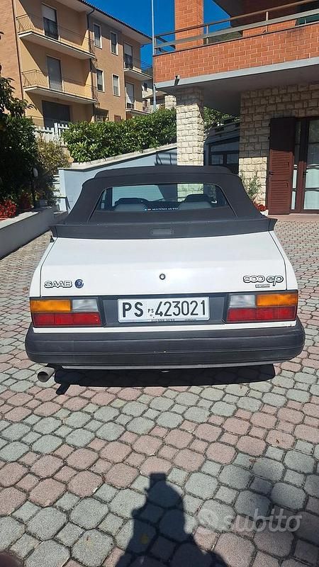 Usata Saab 900 Cabriolet 1992 Bianco Cabrio