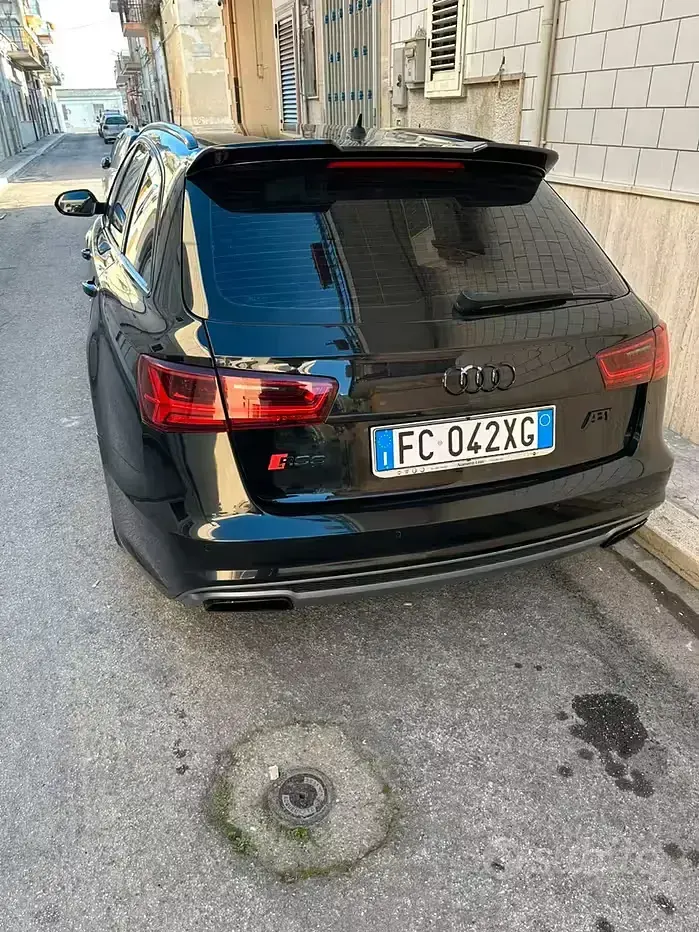 Usata Audi A6 190 CV (139 kW) 2016 Nero Station wagon