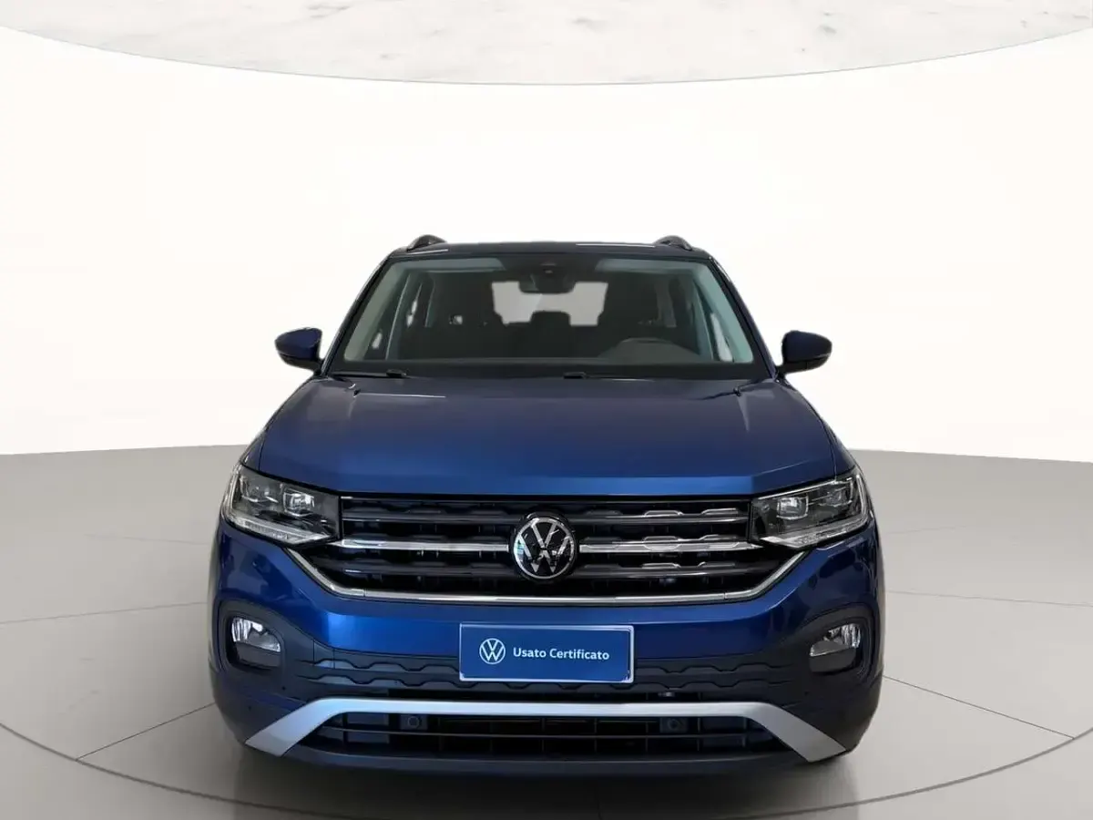 Usata VW T-Cross Style 110 CV (80 kW) 2024 Reef blue metallizzato SUV
