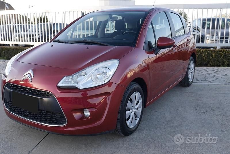 Usata Citroën C3 Seduction 60 CV (44 kW) 2012 Rosso Berlina