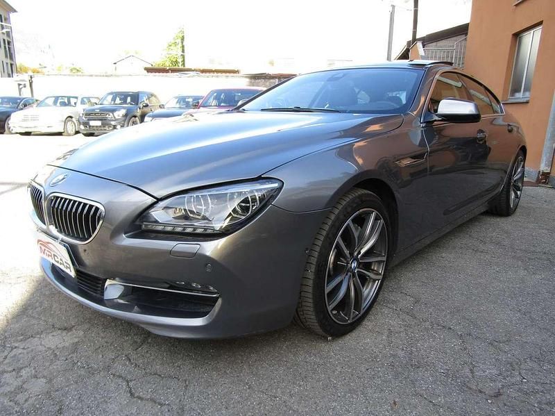 Begagnad BMW 640 Efficient Dynamics 313 HK (230 kW) 2015 Grå Sportkupé