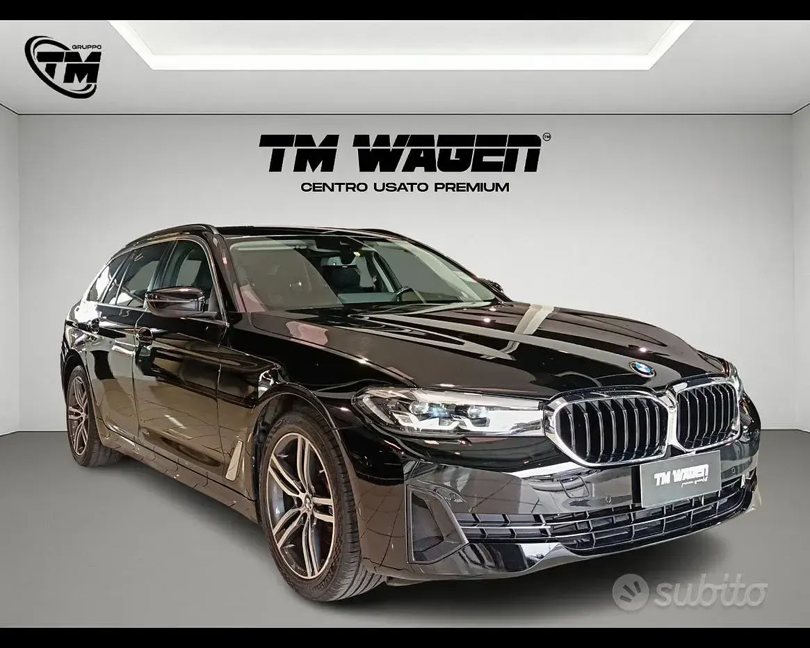 Usata BMW 520 Comfort Edition 190 CV (139 kW) 2021 Nero Station wagon