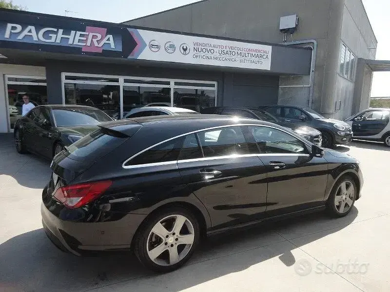 Usata Mercedes CLA200 136 CV (100 kW) 2017 Nero Coupé