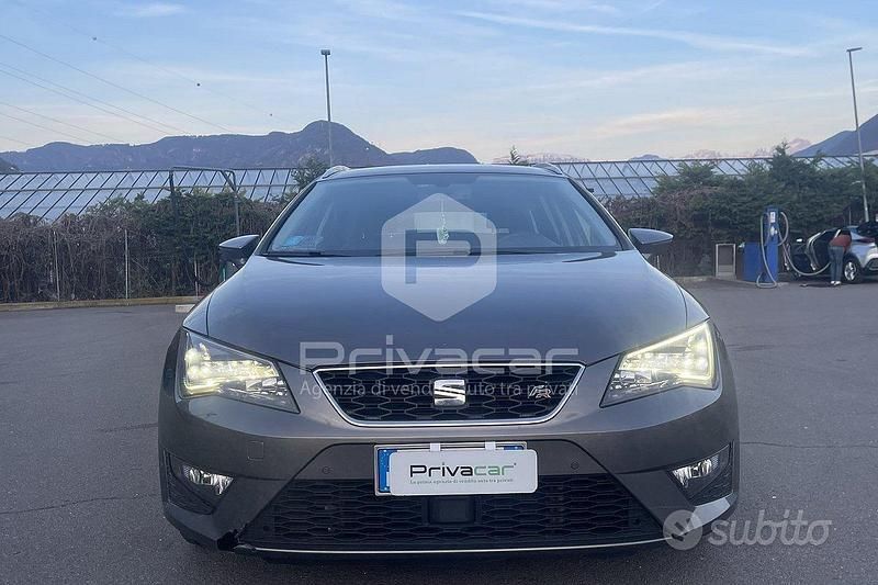 Usata Seat Leon ST FR 184 CV (135 kW) 2014 Grigio Station wagon