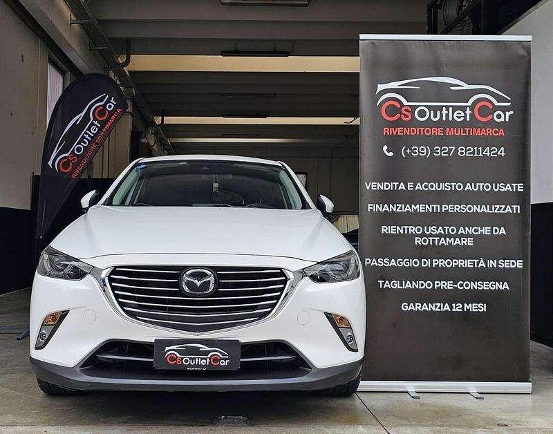 Bianco Usata 2017 Mazda CX-3 Edition SUV | 11.600 € (Buon prezzo) - Immagine 1/4