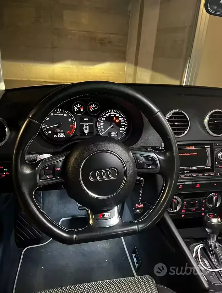 Usata Audi S3 Sportback 265 CV (194 kW) 2012 Bianco Utilitaria