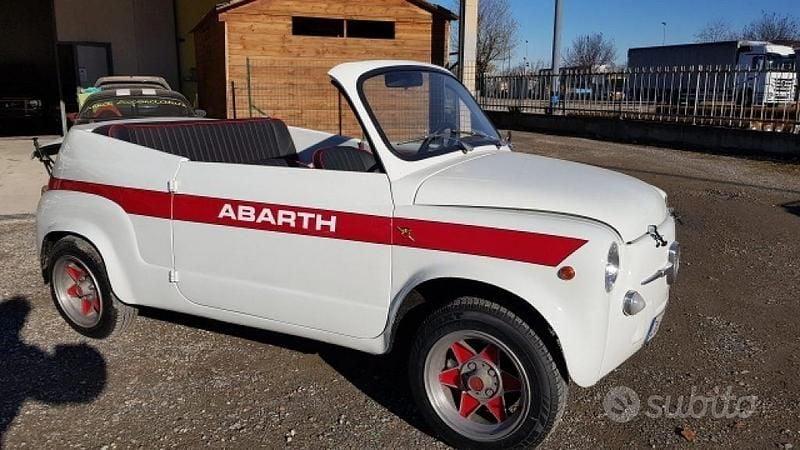 Usata Fiat 600 Abarth 1960 Bianco Utilitaria