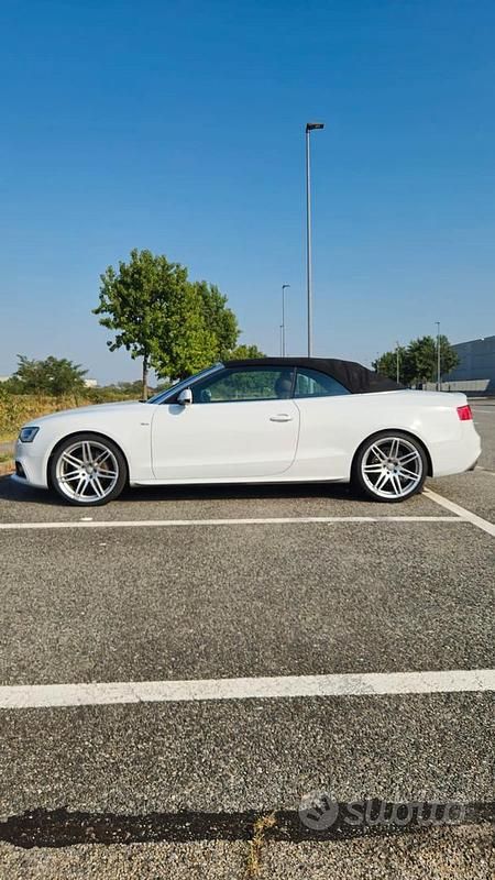 Bianco Usata 2012 Audi A5 Cabriolet S-Line Cabrio | 24.000 € - Immagine 1/4