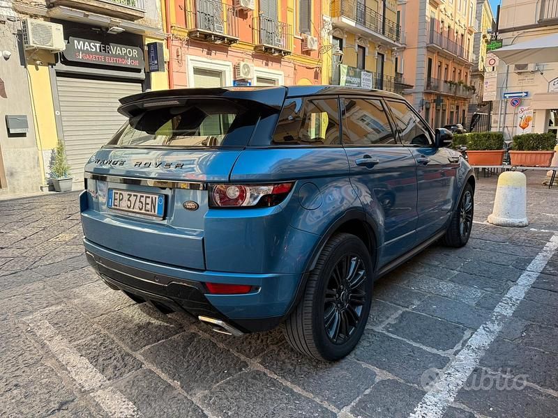 Usata Land Rover Range Rover evoque Prestige 150 CV (110 kW) 2013 Blu SUV