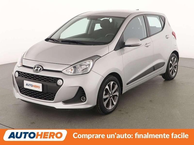 Usata Hyundai i10 Style 87 CV (63 kW) 2018 Argento Utilitaria
