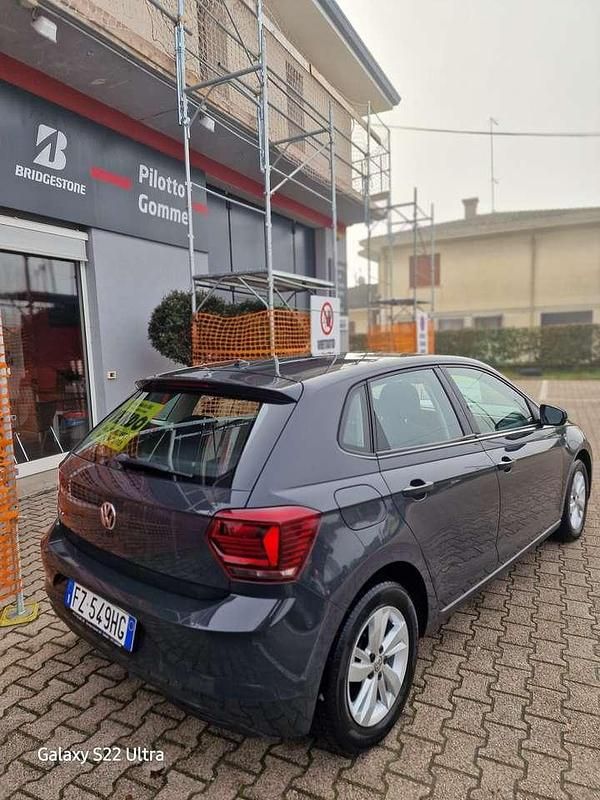 Usata VW Polo Comfortline 80 CV (58 kW) 2019 Grigio Utilitaria