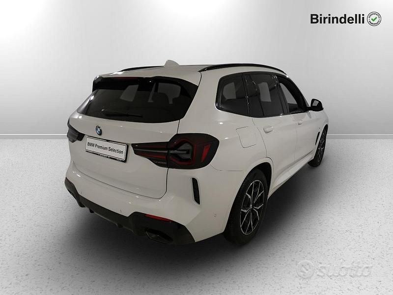 Usata BMW X3 M Sport 190 CV (139 kW) 2023 Bianco SUV
