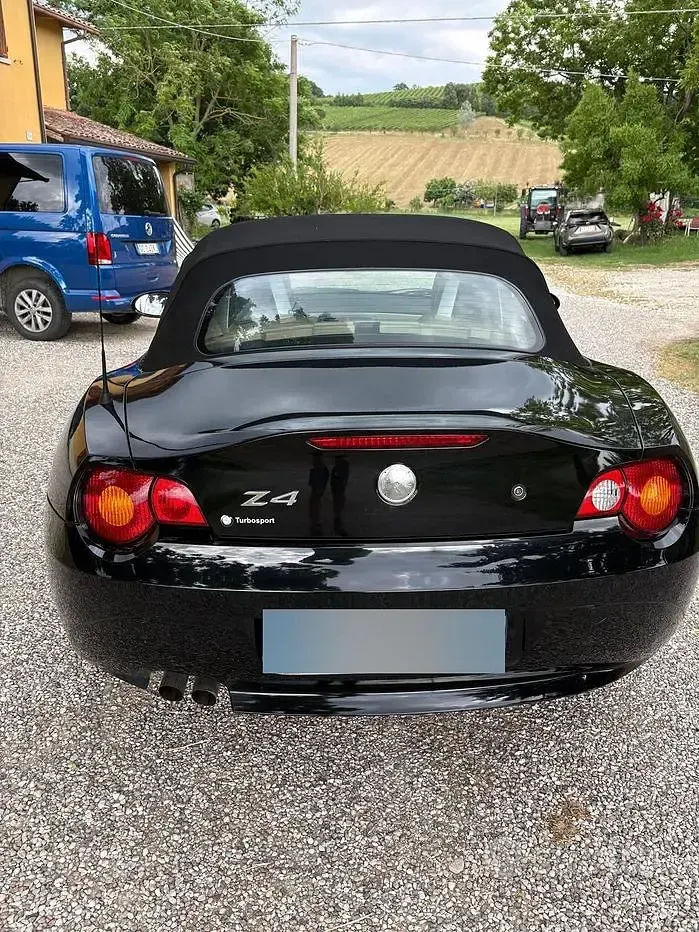 Usata BMW Z4 192 CV (141 kW) 2004 Nero Cabrio