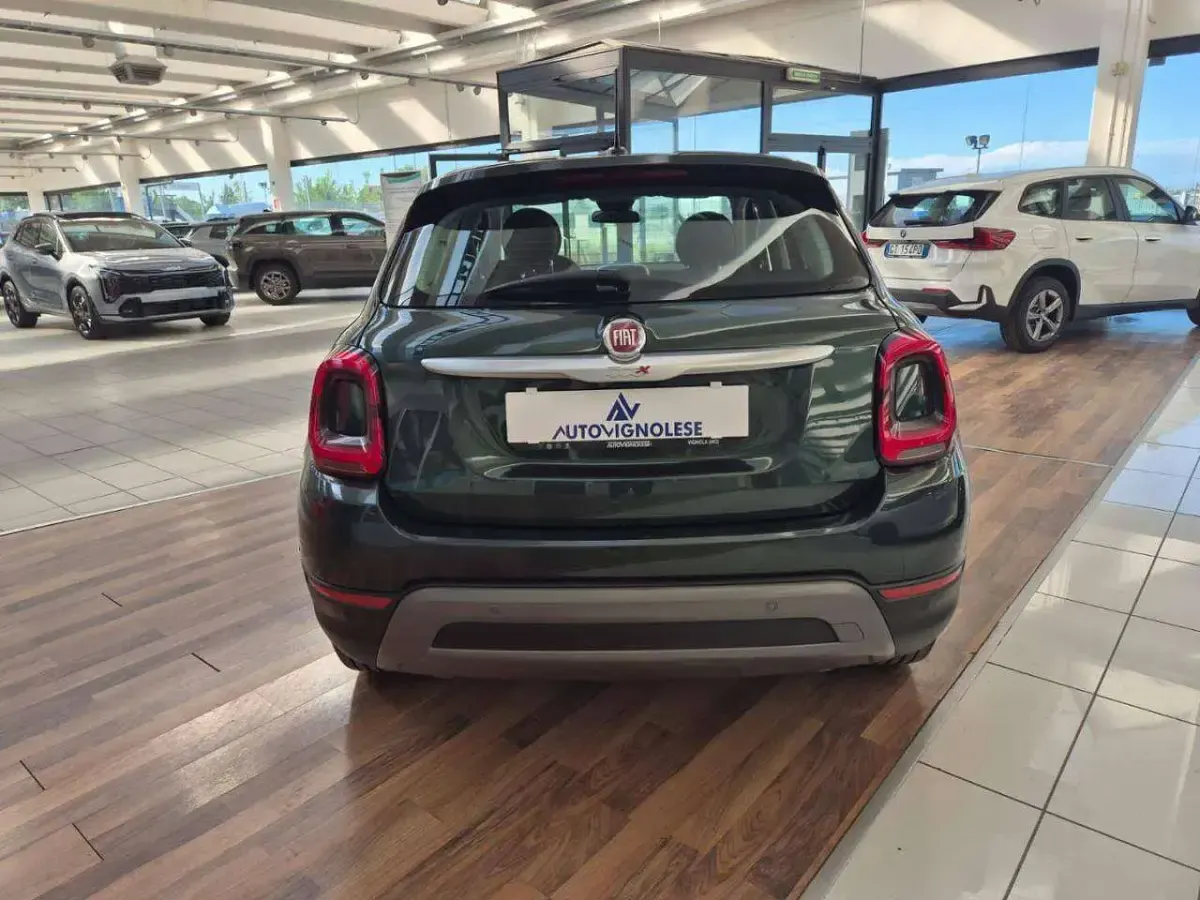 Usata Fiat 500 Cross 95 CV (69 kW) 2019 Verde Station wagon