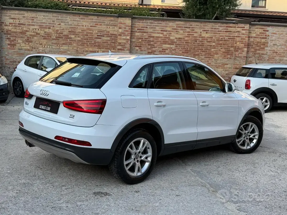 Usata Audi Q3 Advanced 177 CV (130 kW) 2013 Bianco SUV
