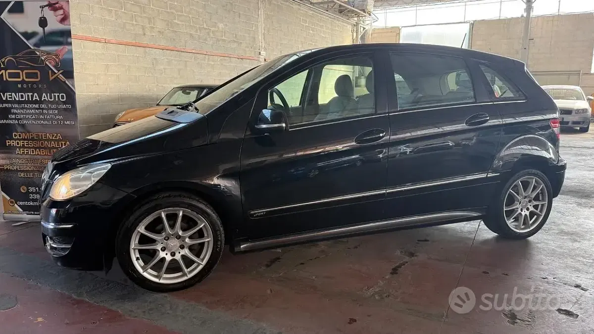 Usata Mercedes B170 116 CV (85 kW) 2008 Nero Monovolume