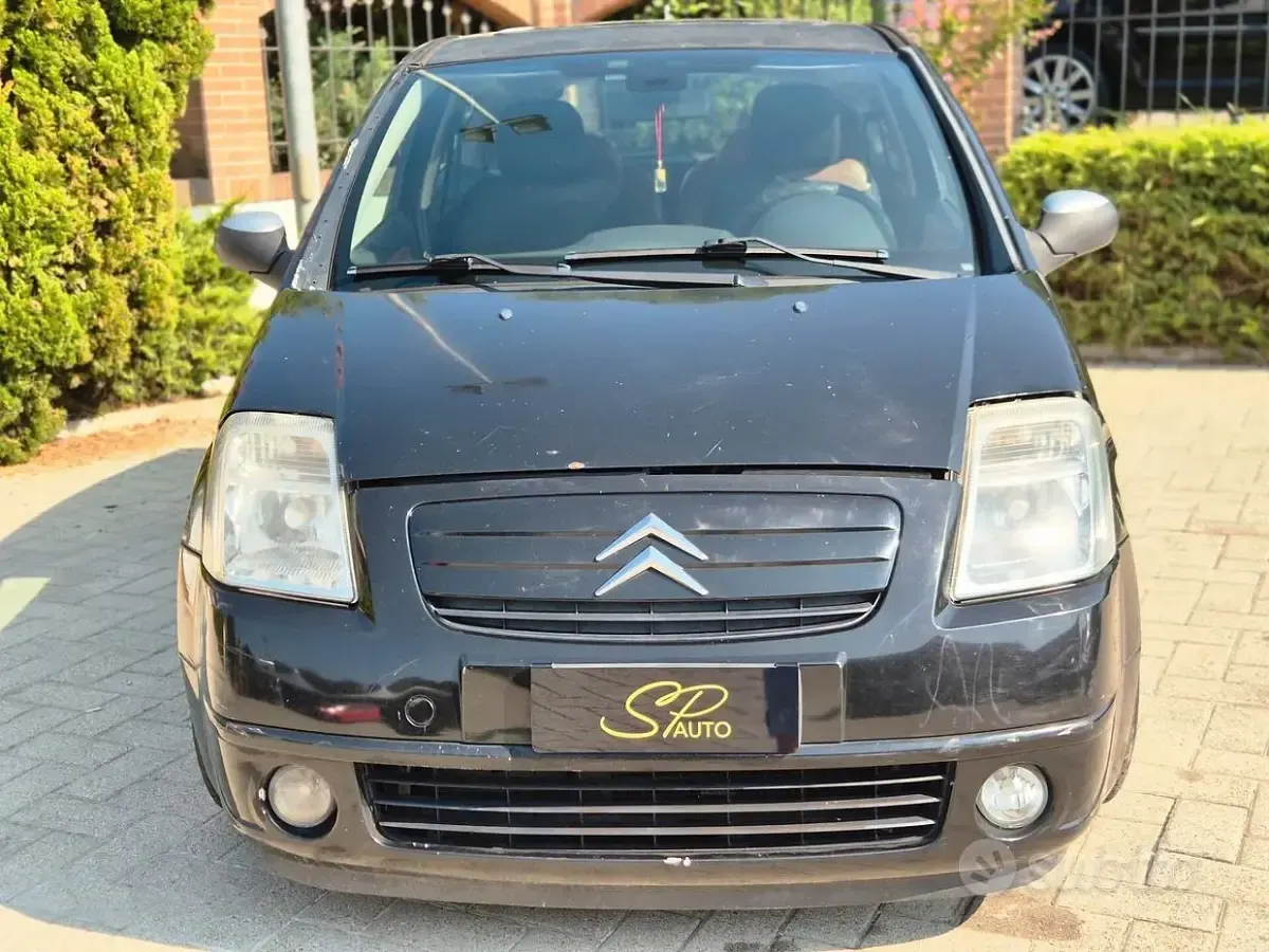 Usata Citroën C2 68 CV (50 kW) 2008 Nero Utilitaria