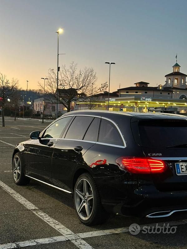 Usata Mercedes C220 2014 Nero Station wagon
