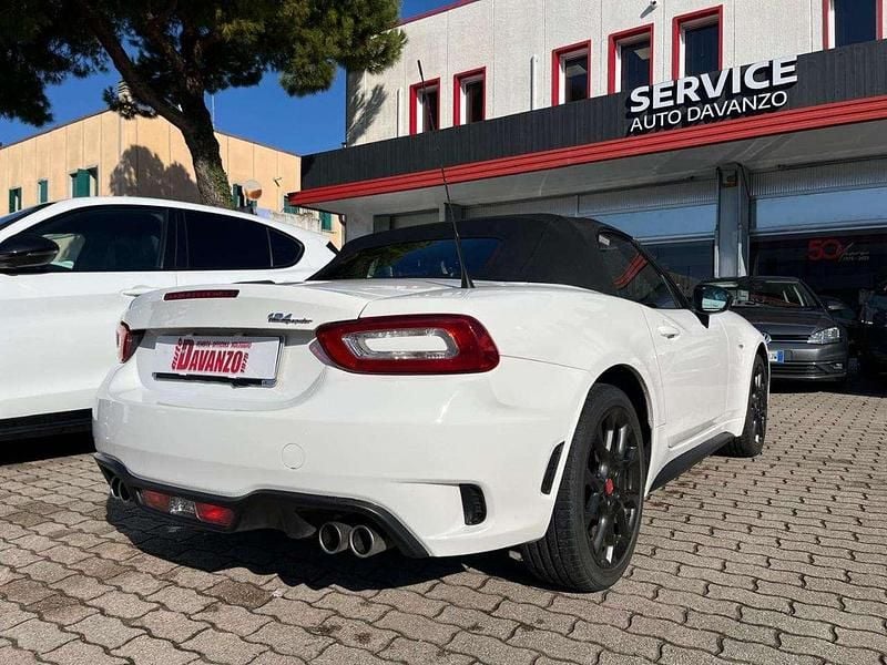 Usata Abarth 124 Spider 170 CV (125 kW) 2019 Bianco Cabrio