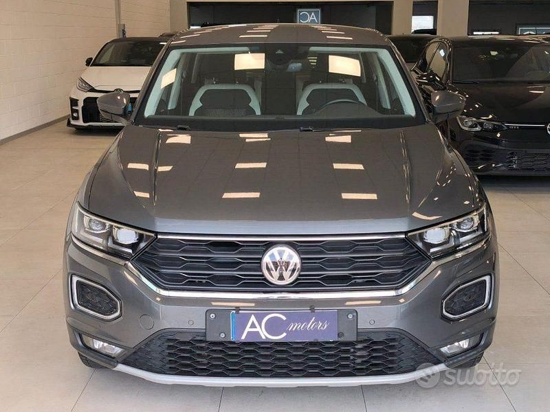 Usata VW T-Roc Advance 150 CV (110 kW) 2019 Grigio SUV