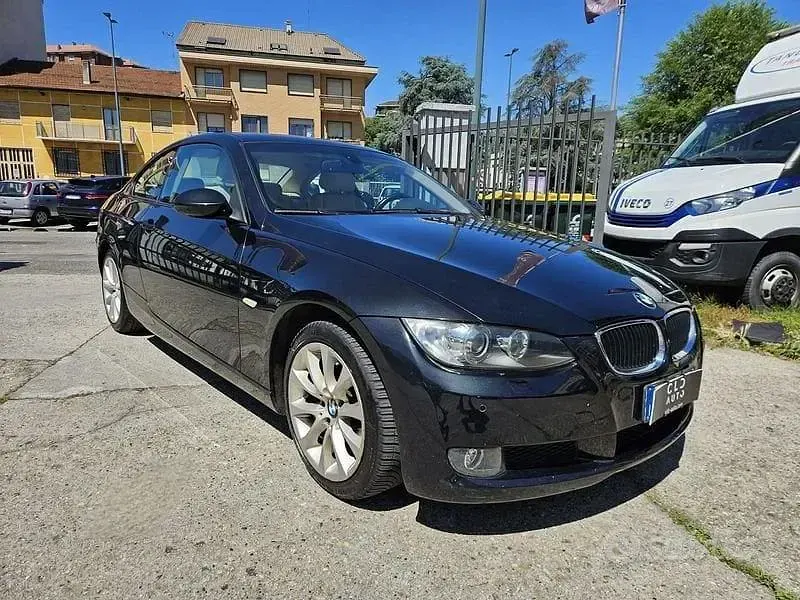 Usata BMW 320 177 CV (130 kW) 2009 Nero Coupé