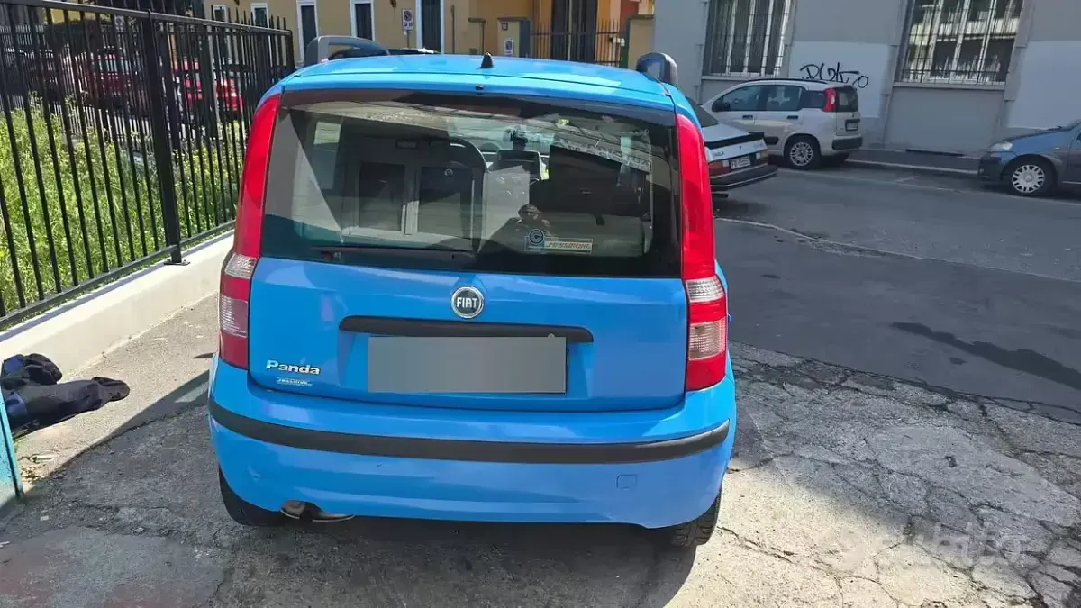 Usata Fiat Panda 60 CV (44 kW) 2005 Bluazzurro Utilitaria