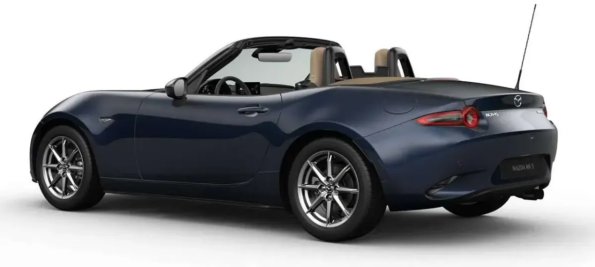 Usata Mazda MX5 Kazari 132 CV (97 kW) 2026 Deep crystal blue Cabrio