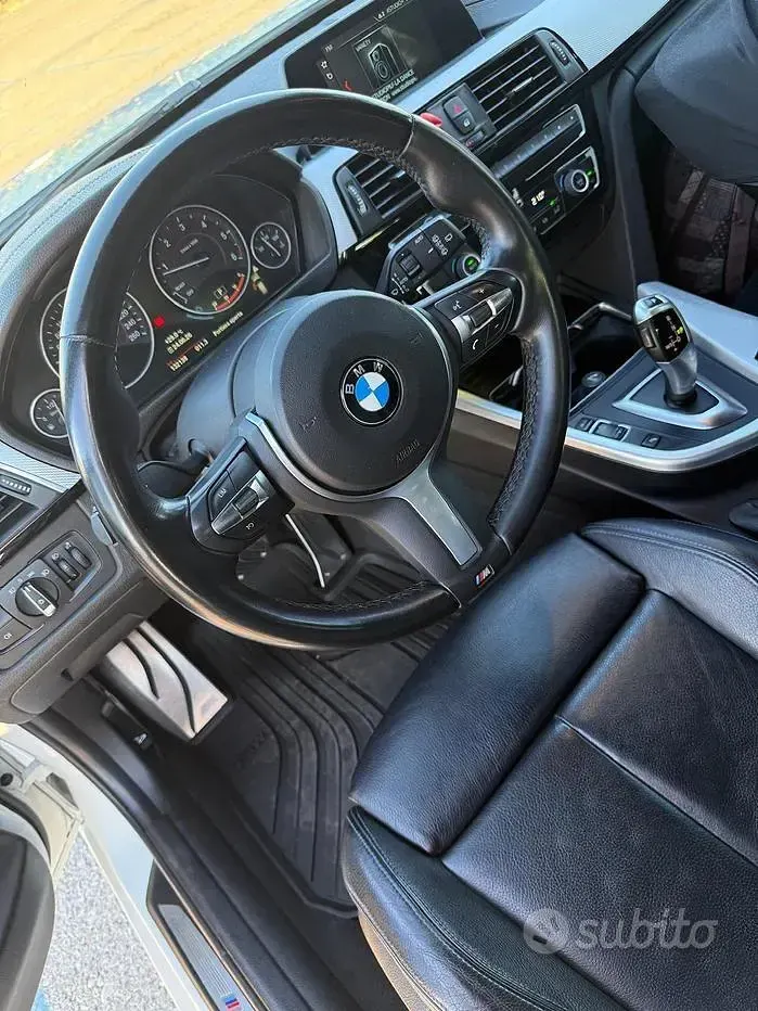 Usata BMW 316 M Sport 116 CV (85 kW) 2018 Bianco Station wagon