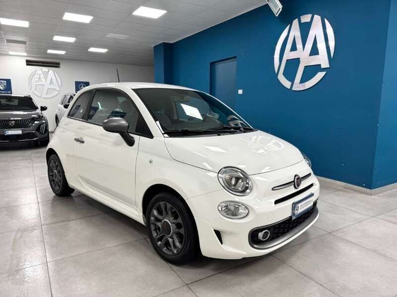 Bianco Usata 2019 Fiat 500 S Tre volumi | 10.500 € (Buon prezzo) - Immagine 1/4