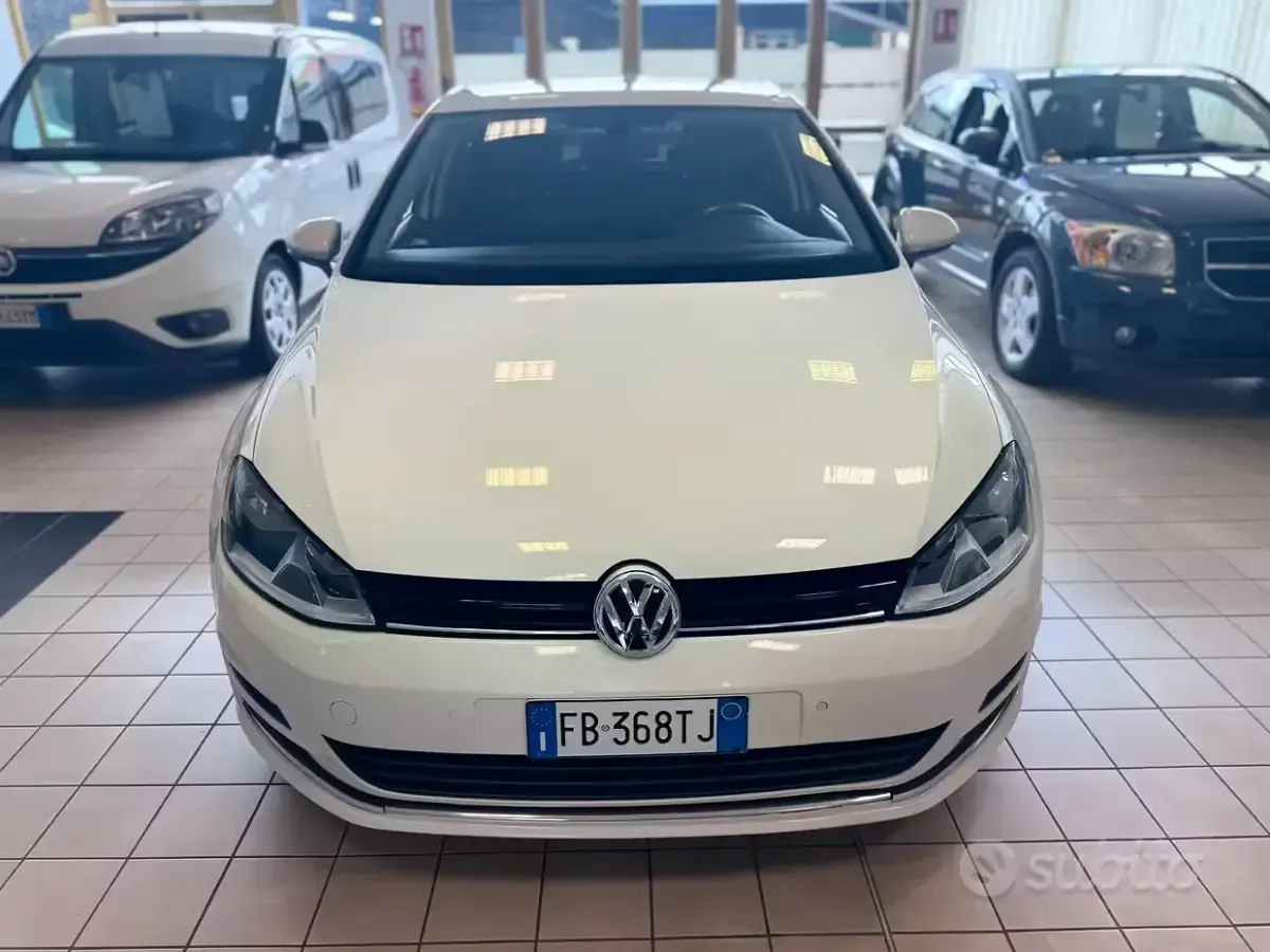 Usata VW Golf VII Highline 150 CV (110 kW) 2016 Bianco Berlina