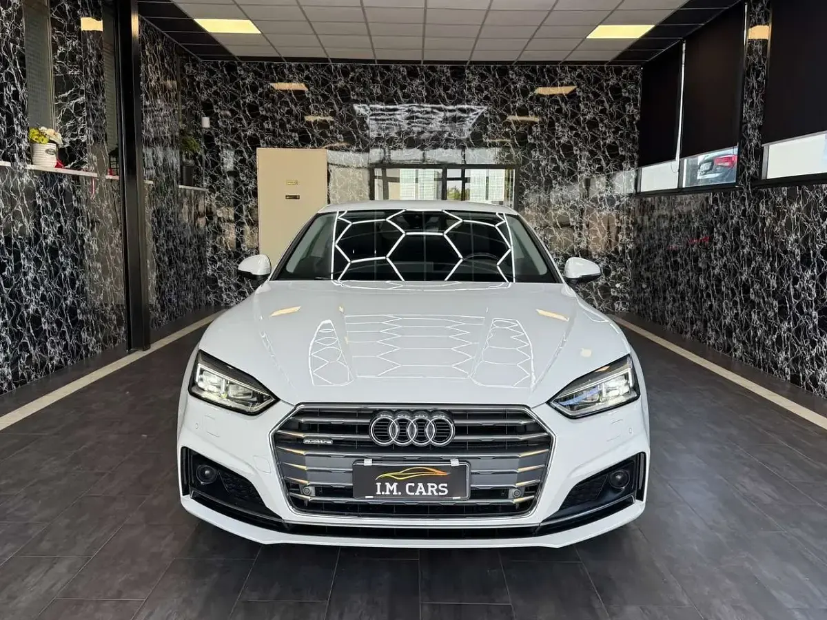 Usata Audi A5 S-Line 190 CV (139 kW) 2019 Bianco Coupé