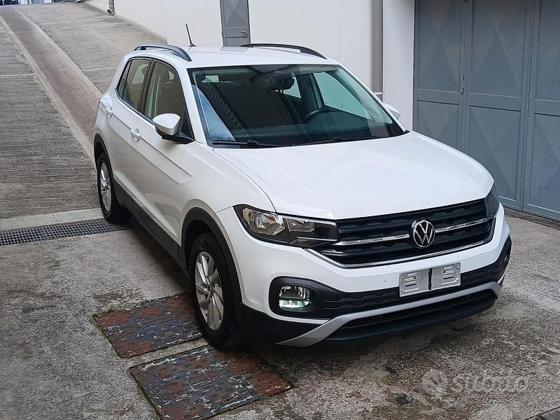 Usata VW T-Cross Style 95 CV (69 kW) 2022 Bianco SUV