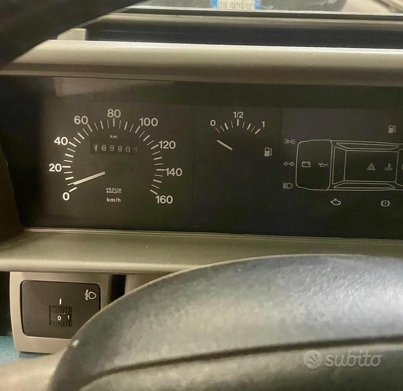 Usata Fiat Panda 2002 Blu Utilitaria