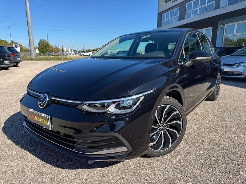 Usata VW Golf VIII Style 131 CV (96 kW) 2021 Nero Berlina