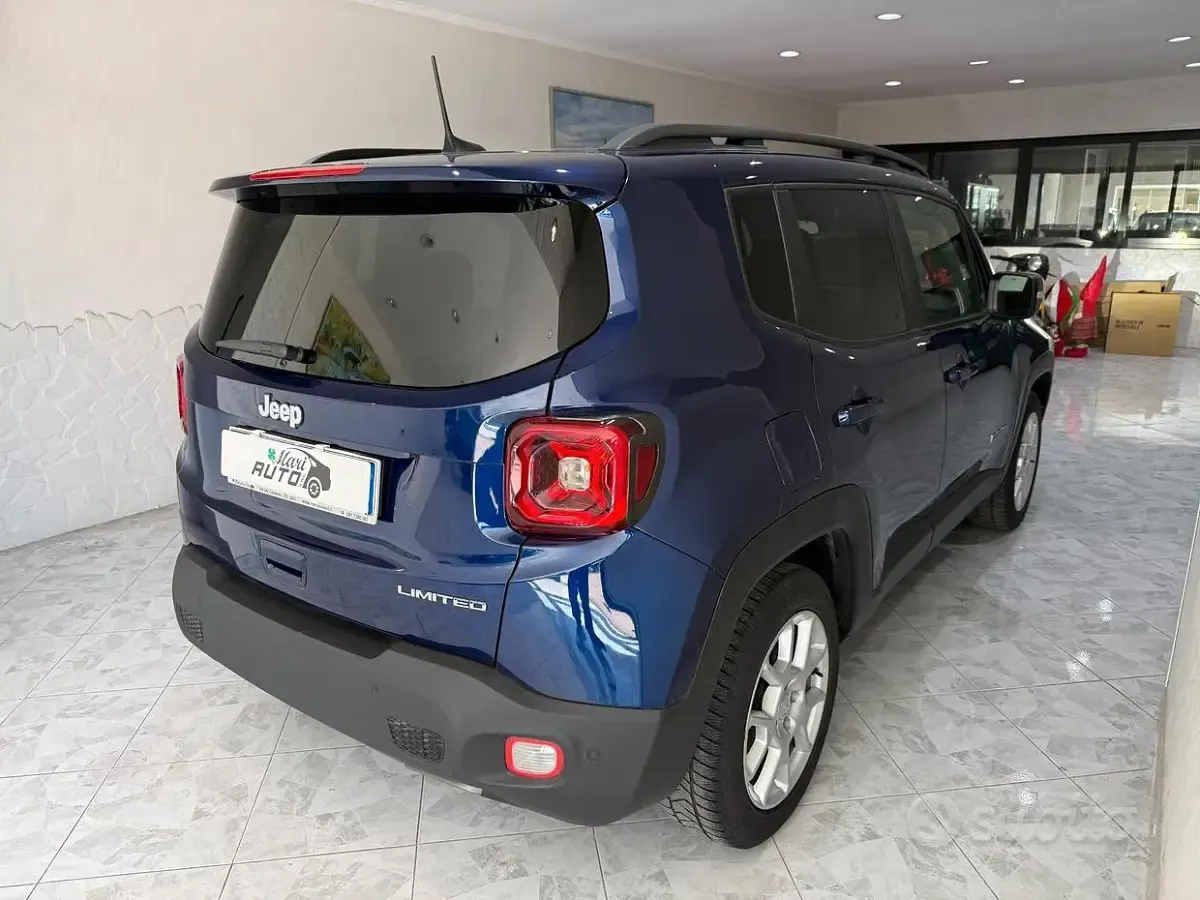 Usata Jeep Renegade Limited 131 CV (96 kW) 2021 Blu/azzurro SUV