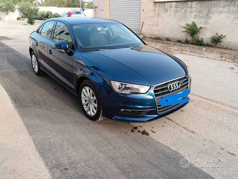Usata Audi A3 110 CV (80 kW) 2017 Blu Berlina